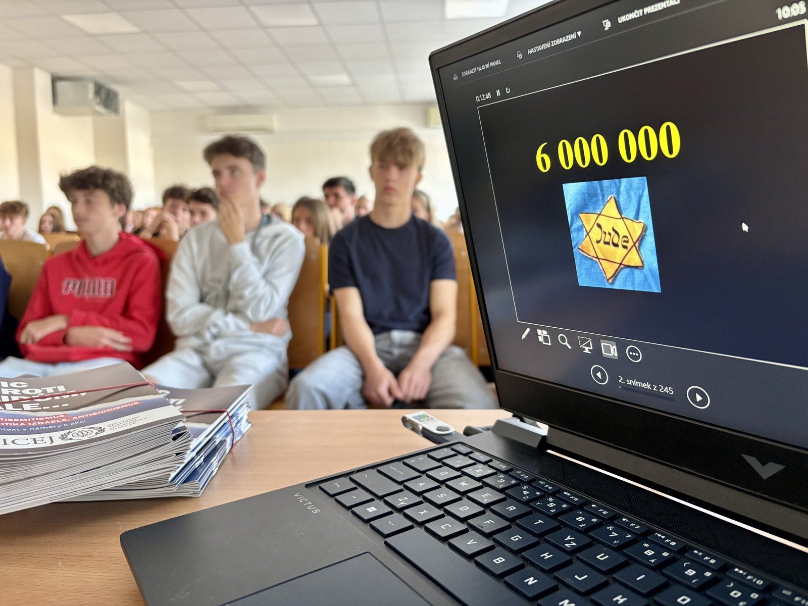 Beseda s RNDr. Michaelou Vidlákovou, přeživší holokaustu